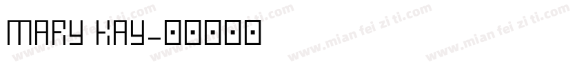 Mary Kay字体转换